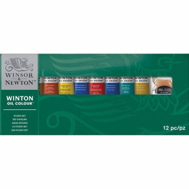 Estojo Tinta Oleo C/12 Discover 10ml 2890001 Winsor e Newton